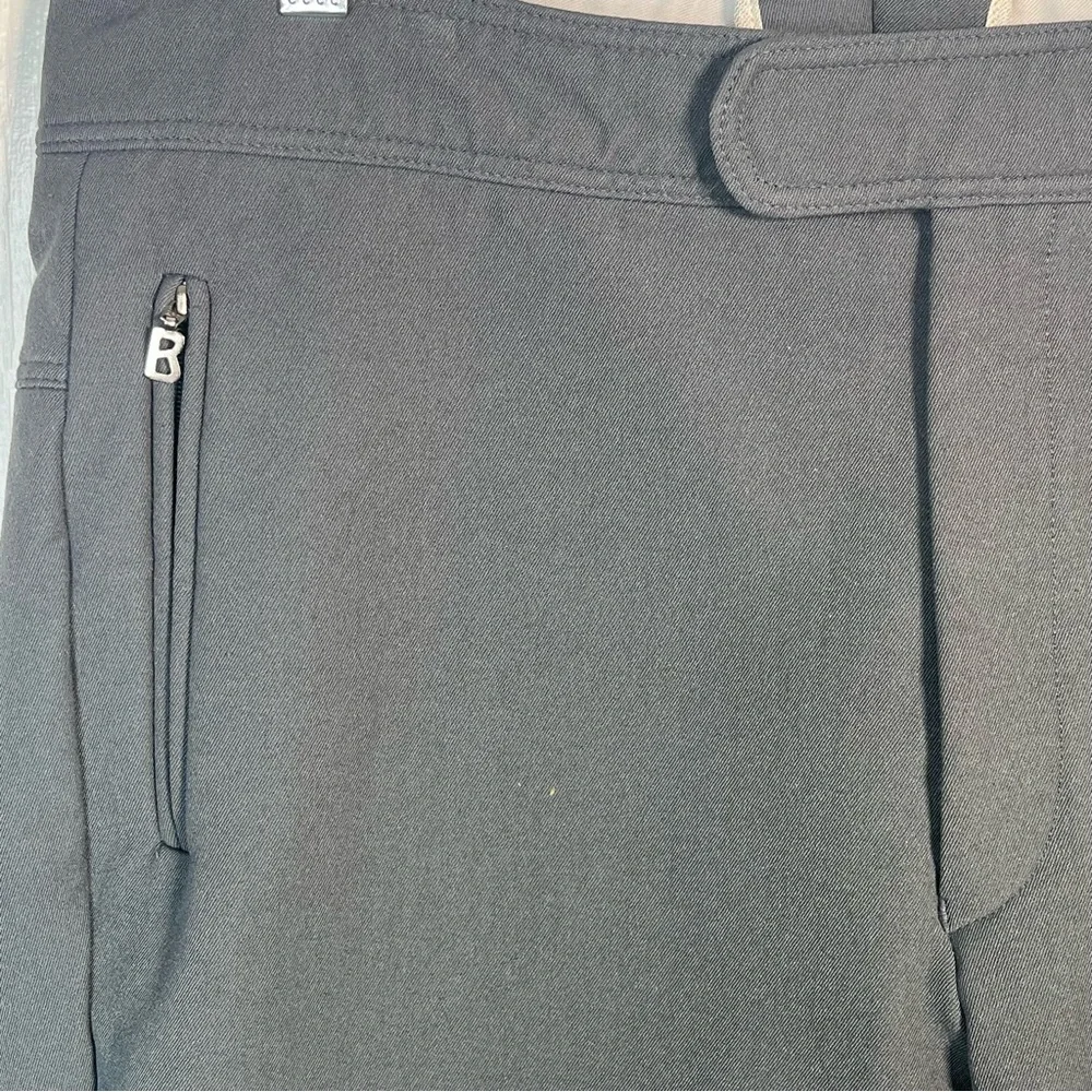 Bogner Mens Vintage Gray Ski Pants Sz 28 Stirrup Feet Winter Snowboard
